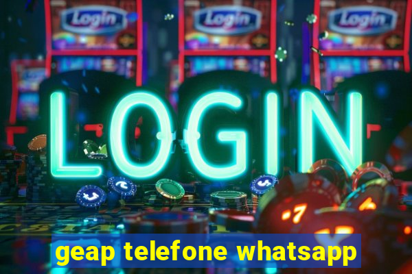 geap telefone whatsapp